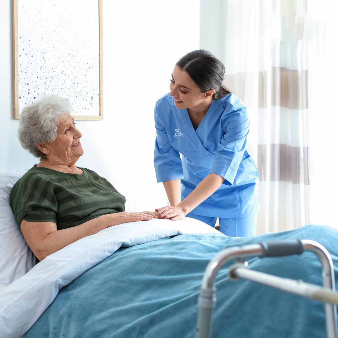 Grace Care 24/7 carer arriving for a visit in Polegate
